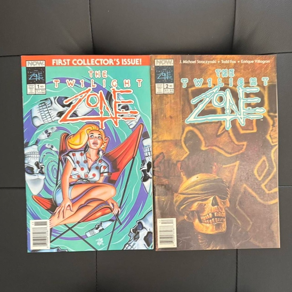 The Twilight zone Issue 1 and 2 Now Comics